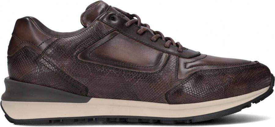 Greve Podium 7258 Lage sneakers Leren Sneaker Heren Bruin + - Foto 2