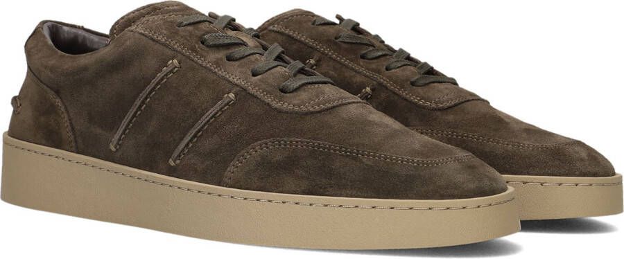 Greve Bruin Suède Lage Sneakers Wave 2220 Brown Heren