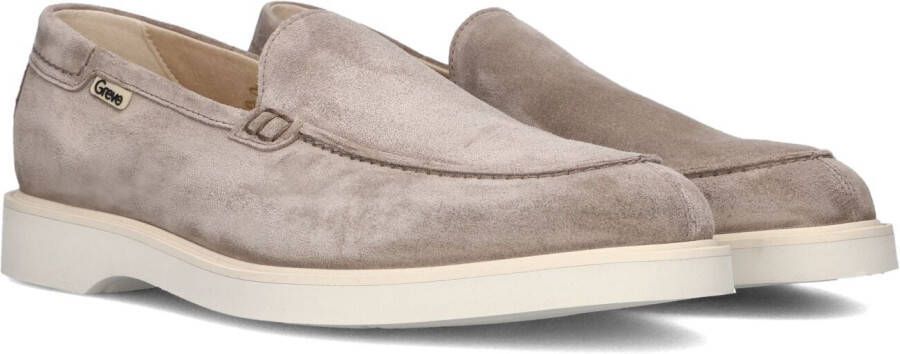 GREVE Loafers Heren Vito 3331 Maat: 44 Materiaal: Suède Kleur: Bruin
