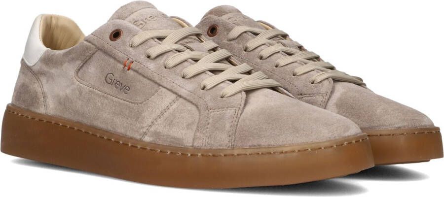GREVE Loafers Heren Wave Maat: 44 Materiaal: Suède Kleur: Taupe