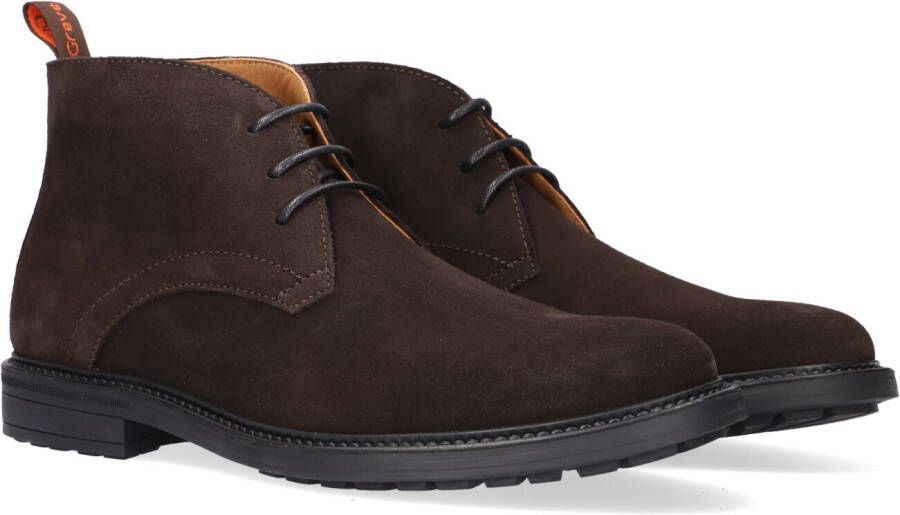 Greve Bruine Veterschoenen Barbour 5565