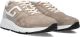 GREVE Lage Sneakers Heren Arnhem Leer Beige - Beige