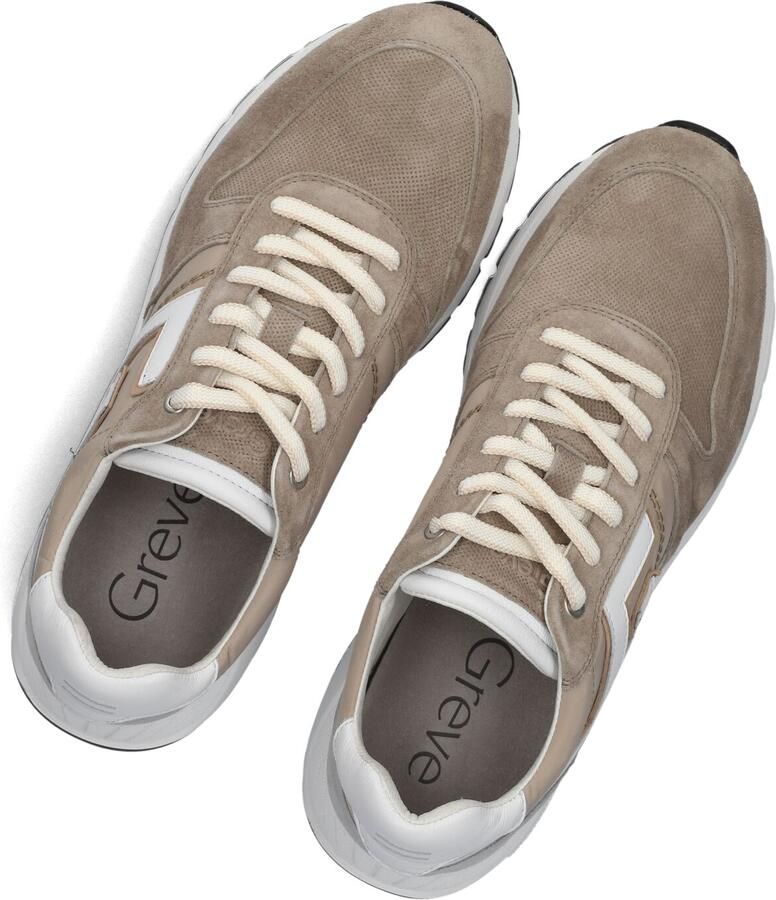 GREVE Lage Sneakers Heren Arnhem Leer Beige - Foto 3