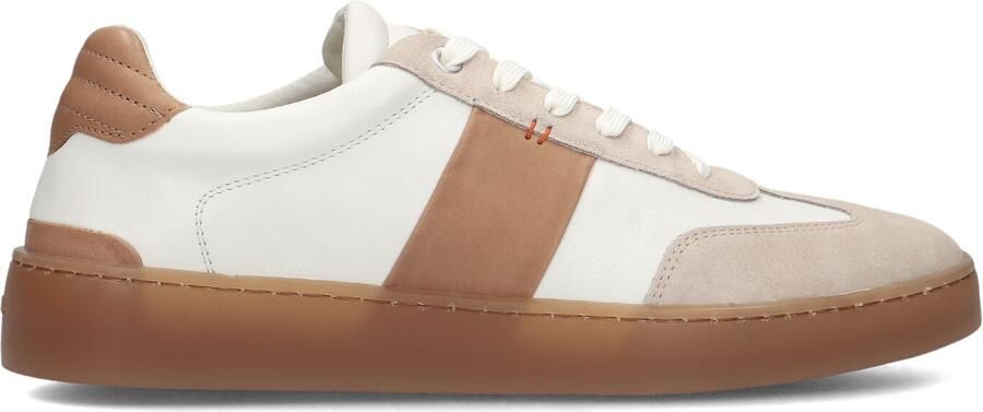 GREVE Lage Sneakers Heren Wave Leer Beige - Foto 4