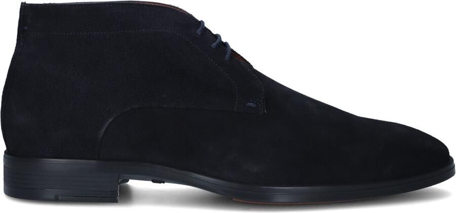 GREVE Nette Schoenen Heren 3541.04 Gouda Suède Blauw