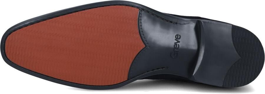 GREVE Nette Schoenen Heren 3541.04 Gouda Suède Blauw - Foto 4