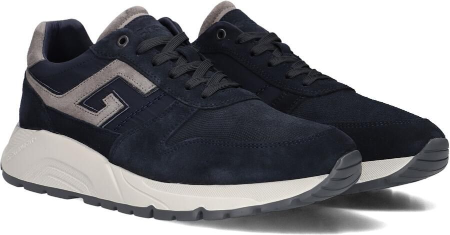 GREVE Lage Sneakers Heren Arnhem Suède Donkerblauw - Foto 1