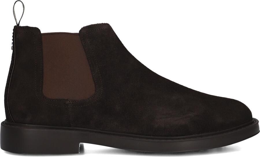 GREVE Chelsea Boots Heren Highland Suède Bruin