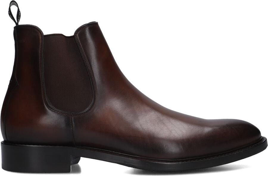 GREVE Chelsea Boots Heren Piava 4757 Maat: 43 Materiaal: Leer Kleur: Bruin - Foto 2