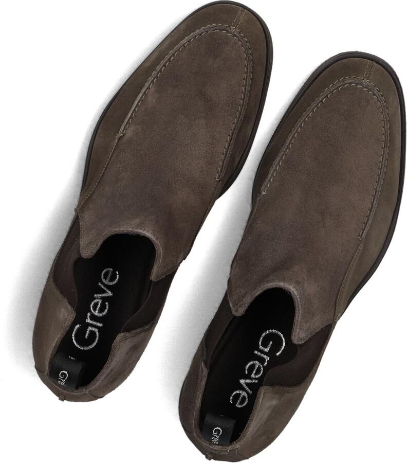 GREVE Chelsea Boots Heren Tufo Suède Taupe - Foto 2