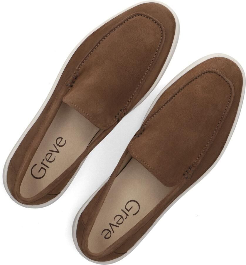 GREVE Loafers Heren 2308 Maat: 42 5 Materiaal: Suède Kleur: Bruin - Foto 2