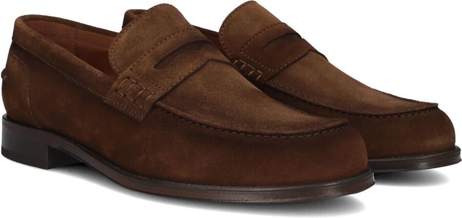 GREVE Loafers Heren Austin Suède Bruin