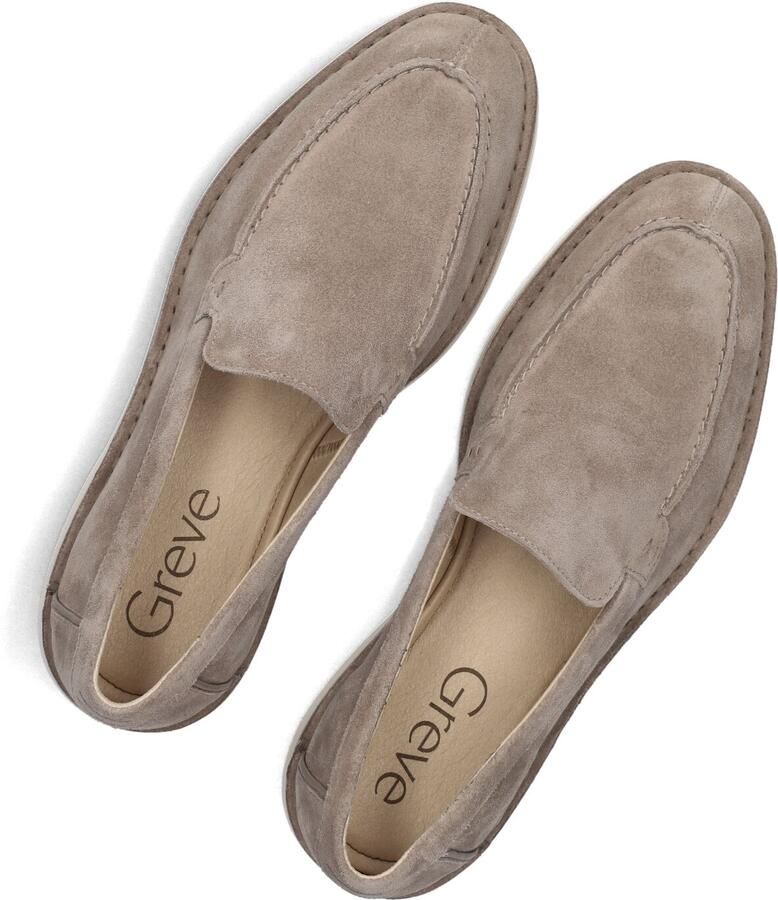 GREVE Loafers Heren Vito Maat: 41 Materiaal: Suède Kleur: Taupe - Foto 2