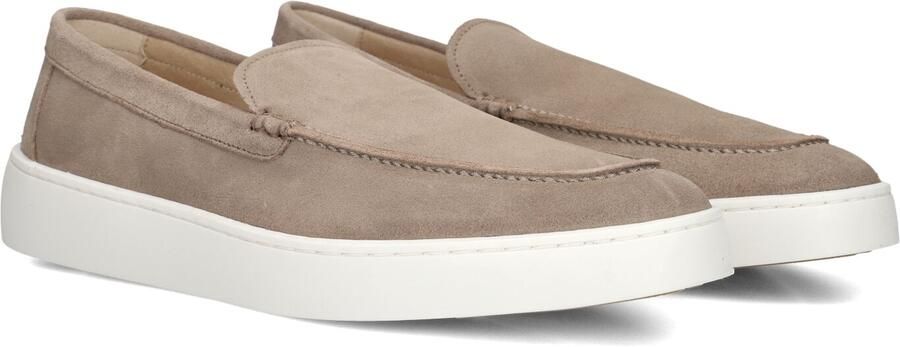 GREVE Loafers Heren Wave Maat: 47 Materiaal: Suède Kleur: Taupe