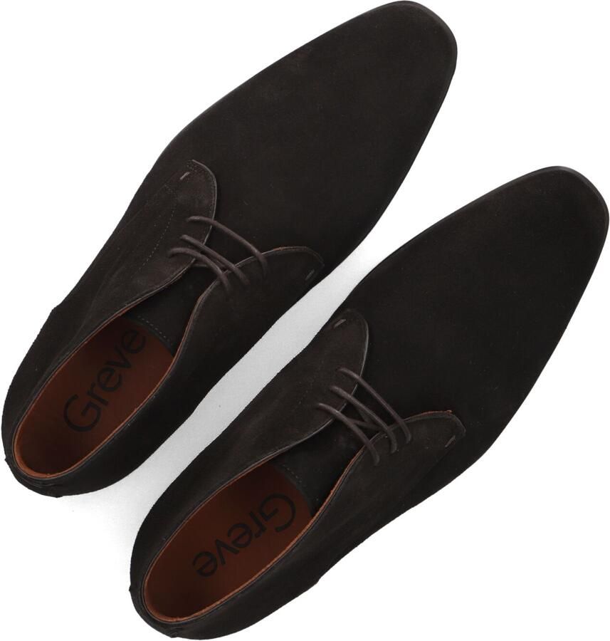 GREVE Nette Schoenen Heren 3541.02 Gouda Suède Bruin - Foto 5