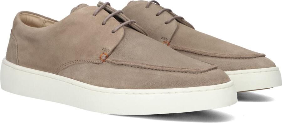 GREVE Lage Sneakers Heren Wave Maat: 41 Materiaal: Suède Kleur: Taupe