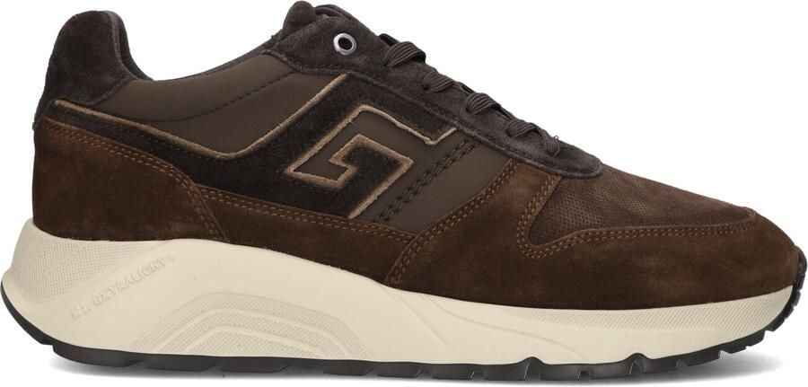 GREVE Lage Sneakers Heren Arnhem Textiel Bruin