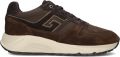 GREVE Lage Sneakers Heren Arnhem Textiel Bruin - Donkerbruin