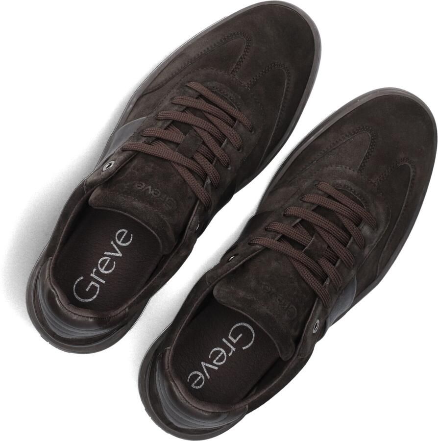 GREVE Lage Sneakers Heren Wave 2223 Suède Bruin - Foto 3