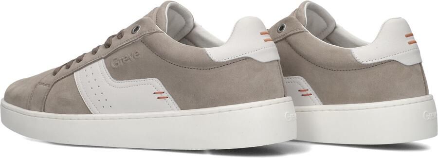 GREVE Lage Sneakers Heren Wave Suède Taupe - Foto 5