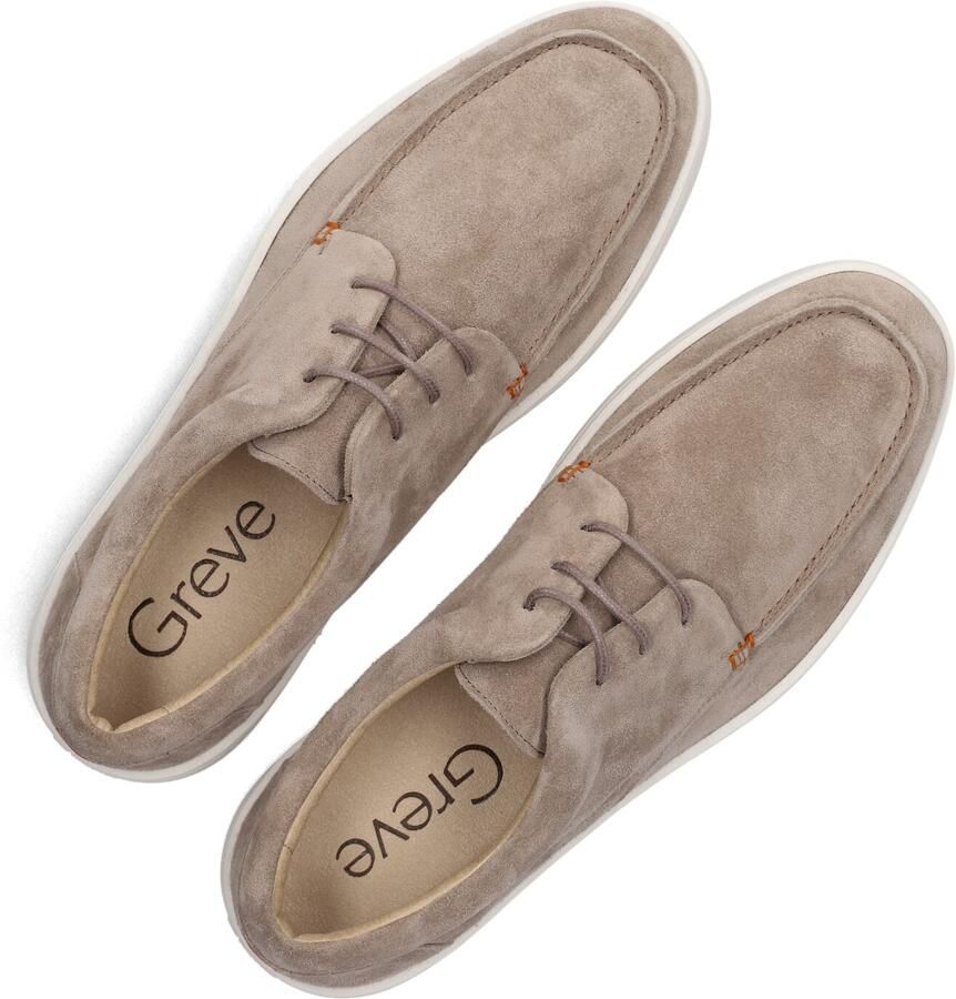 GREVE Veterschoenen Heren Wave Maat: 42 Materiaal: Suède Kleur: Taupe - Foto 2