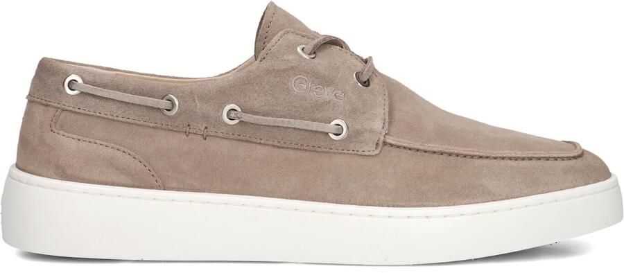 GREVE Veterschoenen Heren Wave Maat: 43 5 Materiaal: Suède Kleur: Taupe - Foto 3