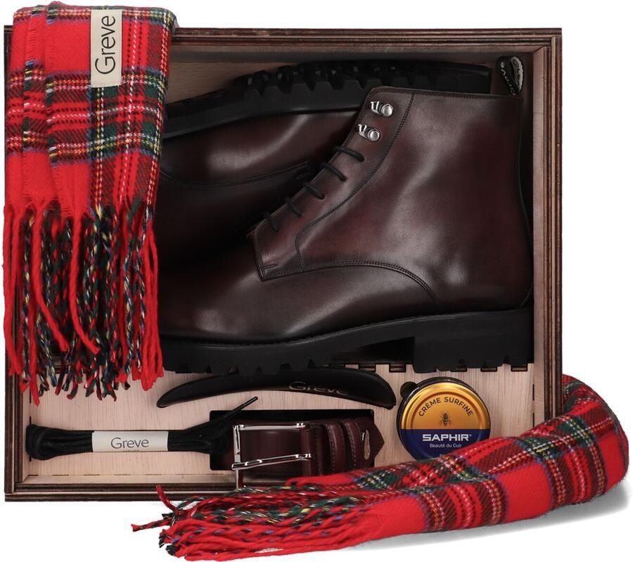 Greve Breda Boots Heren Bordeaux - Foto 2