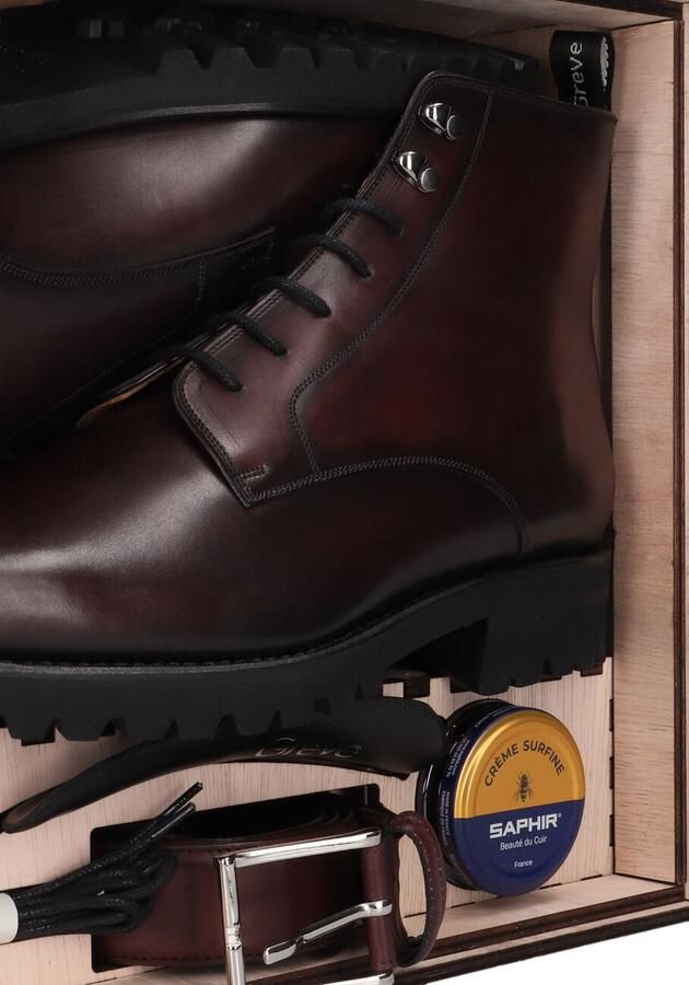 Greve Breda Boots Heren Bordeaux - Foto 4