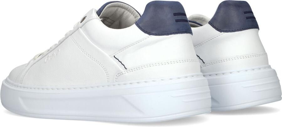 GREVE Lage Sneakers Heren Delft Leer Wit - Foto 2