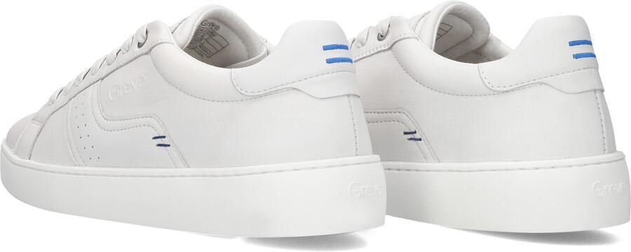 GREVE Lage Sneakers Heren Wave Leer Wit - Foto 2