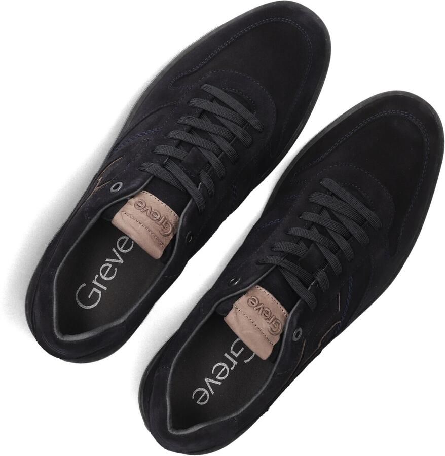 GREVE Lage Sneakers Heren Wave Suède Zwart - Foto 3