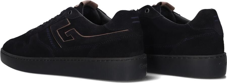 GREVE Lage Sneakers Heren Wave Suède Zwart - Foto 6