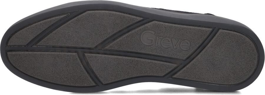 GREVE Lage Sneakers Heren Wave Suède Zwart - Foto 4