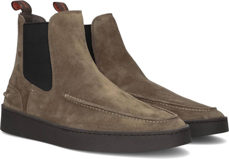 Greve Taupe Chelsea Boots Wave 2700