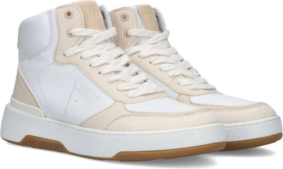 Bruin Tinten Maega Hoge sneakers Dames Beige