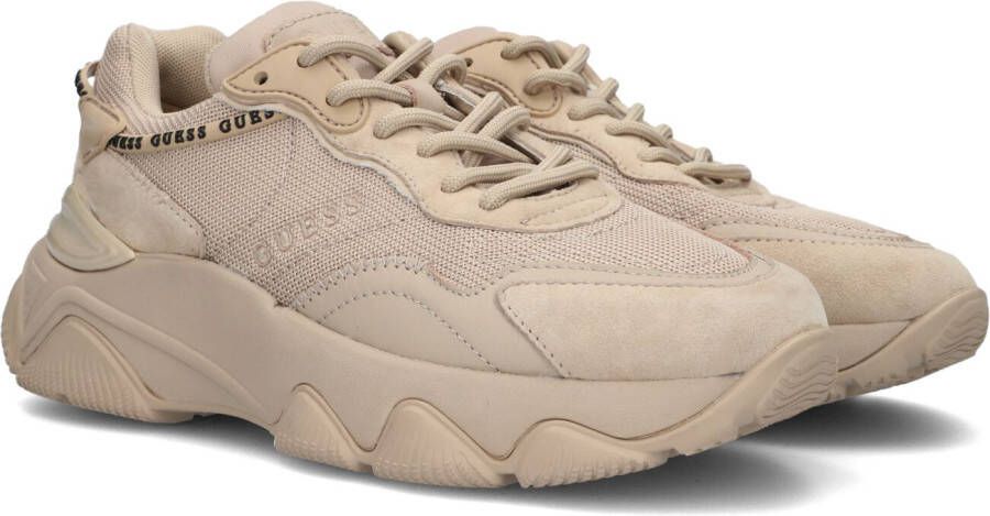 Guess Glamour Sneaker Vrouwen Stijlvolle Schoenen Beige Dames