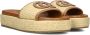 GUESS Lonney Slippers Dames Beige - Thumbnail 1