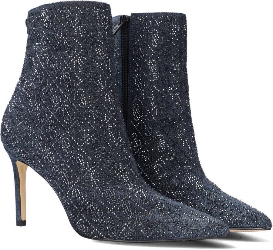 GUESS Dafinae Enkellaarsjes Enkelboots met rits Dames Blauw