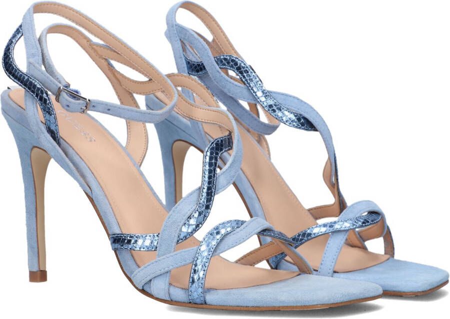 Guess Amiot Hoge Hak Sandalen Blauw Dames