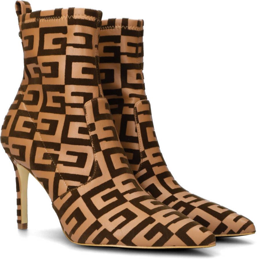 GUESS Dafina3 Enkellaarsjes Enkelboots Dames Cognac