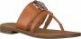 GUESS Dames Slippers Genera Cognac - Thumbnail 4