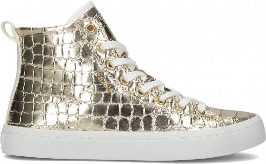 Guess Gouden Elga Hoge Sneaker