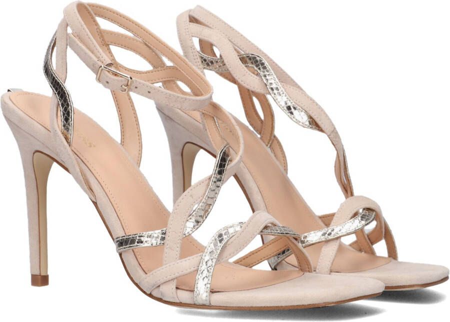 Guess Strappy Sandaal met Stilettohak Beige Dames