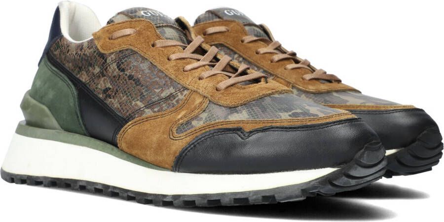 Guess Casual Stijl Verhogende Sneakers voor Heren Bruin Heren