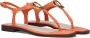 Guess Teenslippers van leer met labeldetail model 'MIRY' - Thumbnail 1