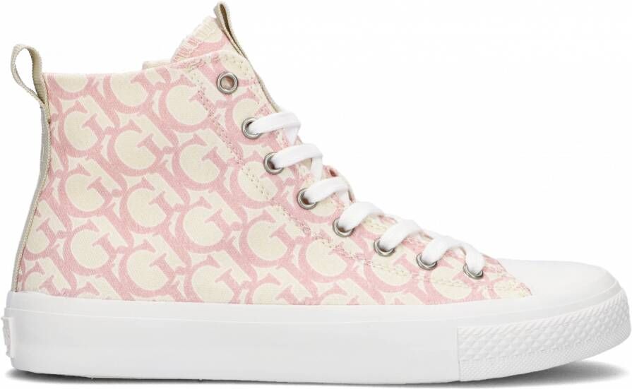 GUESS Ederla Hi Dames Sneakers Roze