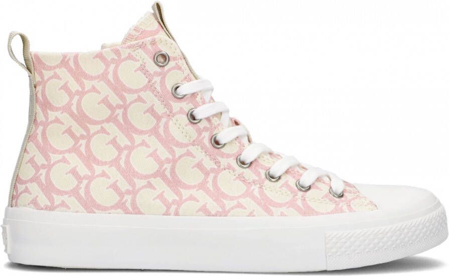 GUESS Ederla Hi Dames Sneakers Roze