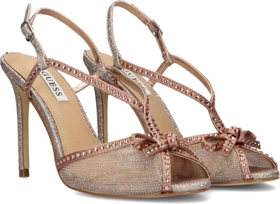 Guess Hoge hak sandalen Beige Dames