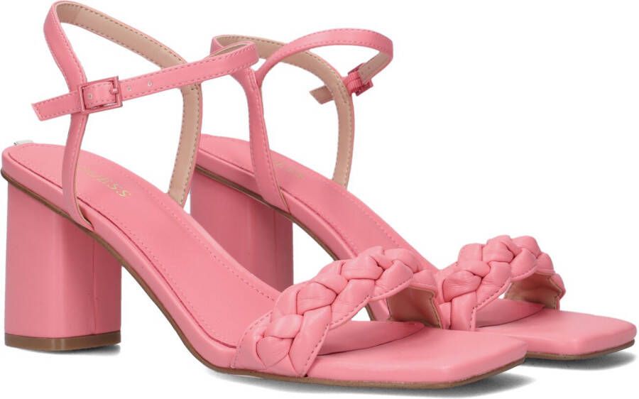 Guess Stijlvolle Hoge Hak Sandalen Roze Dames Schoenen