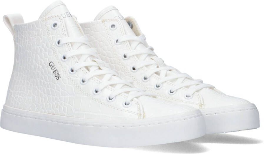 Guess Witte Hoge Sneaker Elga